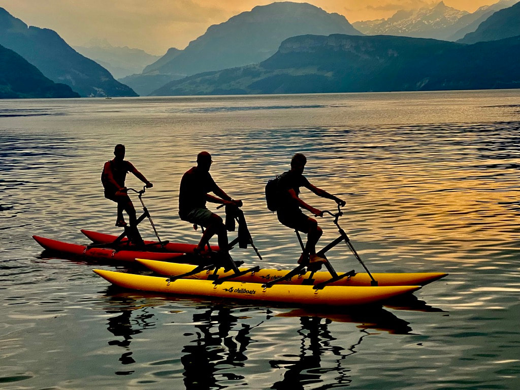 Wasserplausch auf dem Vierwaldstättersee